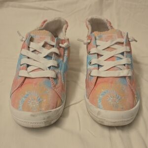 Roxy Kids Pastel Tie-Dye Sneakers
